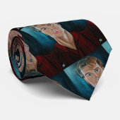 Het spookschilderij van Alfred Fox Stropdas (Opgerold)