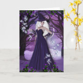 Het spookuur kaart (Gele Bloem)