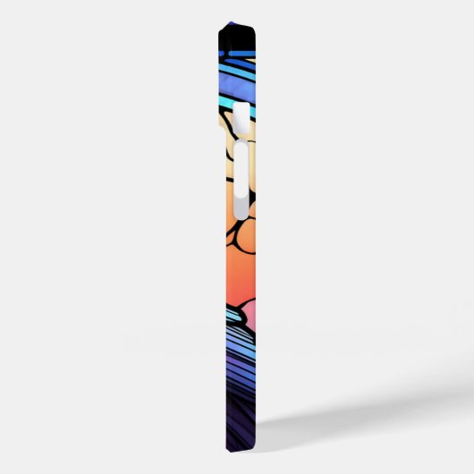 Het Spooky Raven Glas in lood Case-Mate iPhone Case (Achterkant / Links)