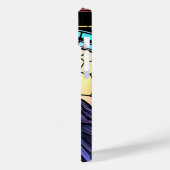 Het Spooky Raven Glas in lood Case-Mate iPhone Case (Achterkant / Links)