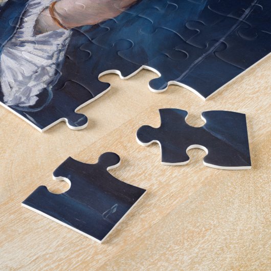 Het Spoor, Edouard Manet Legpuzzel (Zijkant)