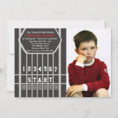 Het spoor en de Uitnodiging van de Foto van het Be (Voorkant)