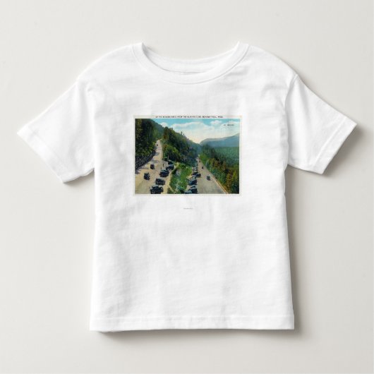 Het spoor omhoog van de Draai van de Haar, Geparke Kinder Shirts (Voorkant)