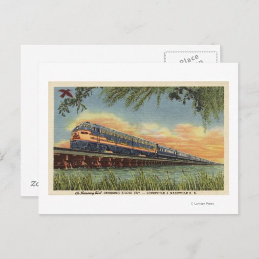 Het spoor van de Humming Bird Briefkaart (Voorkant / Achterkant)