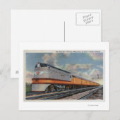 Het spoor van de spoorweg Hiawatha #2 Briefkaart (Voorkant / Achterkant)