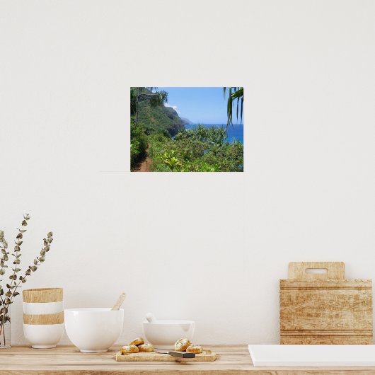 Het spoor van Kalalau Poster (Keuken)