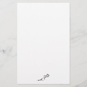 Het Spoor van Stickman van de sprinter en het Briefpapier