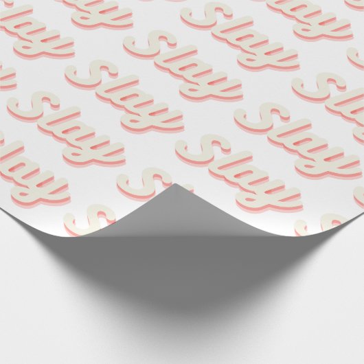 Het spreidingspatroon cadeaupapier (Hoek)