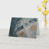 Het Spreken van het meisje Kaart (Gele Bloem)