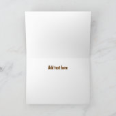 Het sprekende Wenskaart van de Koe Kaart (Binnen)