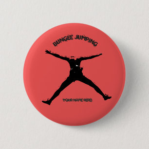 Het springen van Bungee Ronde Button 5,7 Cm