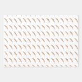 Het Sproetvedersignatuur inpakpapier (Voorkant)