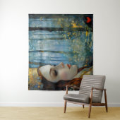 Het sprookjesachtige portret van de koningin van h wandkleed (In situ)