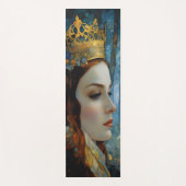 Het sprookjesachtige portret van de koningin van h yogamat (Voorkant)