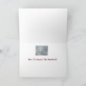 Het Sprookjesland van de winter Feestdagen Kaart (Binnen)