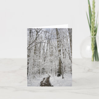 Het Sprookjesland van de winter Kaart