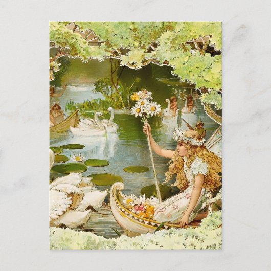 “Het sprookjesmeer” van E S Hardy Briefkaart (Voorkant)