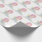 Het sprookjesmeisje cadeaupapier (Hoek)