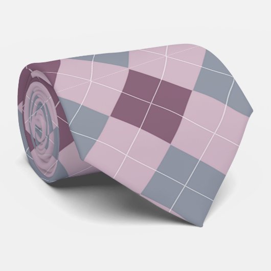 Het Squares Stropdas (Opgerold)
