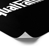 Het Squat Father Workout Bodybuilder Bodybuilding Poster (Hoek)