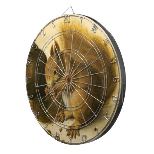 HET SQUIRREL MET NOTEN DARTBORD (Voorkant Rechts)