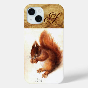 HET SQUIRREL MET NUTS-MONOGRAM iPhone 15 CASE