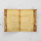 HET SQUIRREL MET NUTS-MONOGRAM NOTITIEKAARTJE (Binnen)