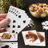 HET SQUIRREL MET NUTS, naar Albrect Durer Pokerkaarten (Insitu)