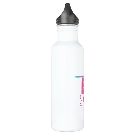 Het staal insluiten - waterfles  (Links)