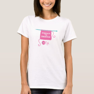 Het staal 'T' van vrouwen inbreken T-shirt