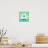 Het staande InThe Light Poster print de originele (Keuken)