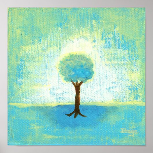 Het staande InThe Light Poster print de originele (Voorkant)