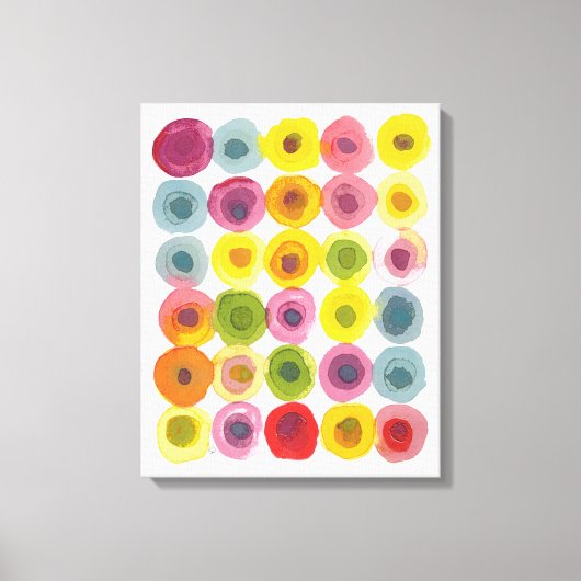 Het staarde me in het gezicht. canvas afdruk (Voorkant)
