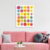 Het staarde me in het gezicht. canvas afdruk (Insitu (Woonkamer))