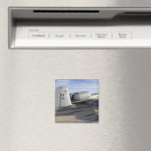 Het staartgedeelte van een A-10 Thunderbolt II Magneet (Insitu (Vaatwasser))