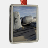 Het staartgedeelte van een A-10 Thunderbolt II Metalen Ornament (Rechts)