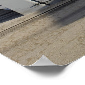 Het staartgedeelte van een A-10 Thunderbolt II Poster (Hoek)