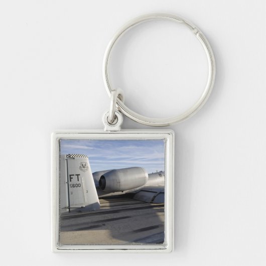 Het staartgedeelte van een A-10 Thunderbolt II Sleutelhanger (Voorkant)