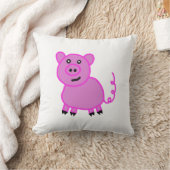 Het Staartloze Knuffel Roze Varken Kussen (Deken)