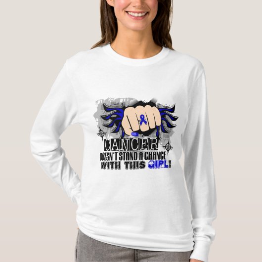 Het staat geen kantine rectale kanker t-shirt (Voorkant)