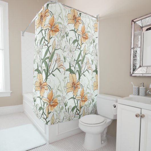 Het staat geschreven in de bladeren, douchegordijn (In situ)