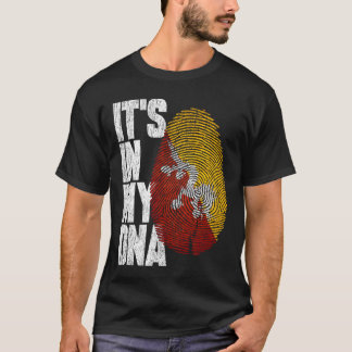 Het staat in mijn Bhutanese DNA-vlag T-shirt