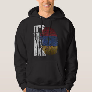 Het staat in mijn DNA Armeense Sign Proud Gifts Pr Hoodie