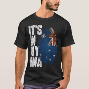 Het staat in mijn DNA Australische trotse Australi T-shirt