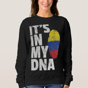 Het staat in mijn DNA Colombiaanse vlag souvenir Trui