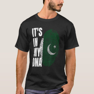 Het staat in mijn DNA Pakistaanse islamitische vla T-shirt