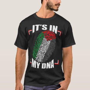 Het staat in mijn DNA Palestijnse Arabische Palest T-shirt