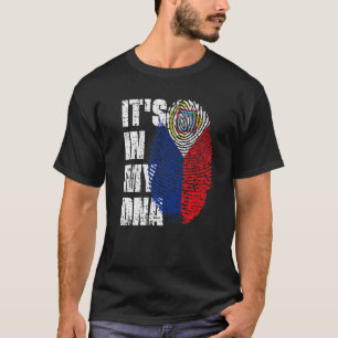 Het staat in mijn DNA Sint Maarten vlag St Maarten T-shirt