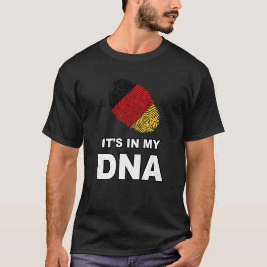 Het staat in mijn Duitse vlag T-shirt (Voorkant)
