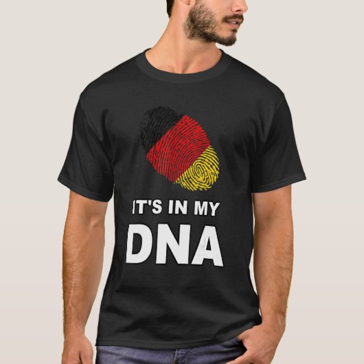 Het staat in mijn Duitse vlag T-shirt (Voorkant)